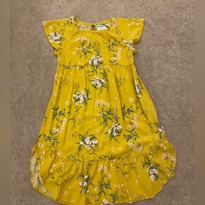 Old Navy Yellow Girls Dress